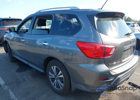 2017 Nissan Pathfinder Sv from USA, damaged, VIN 5N1DR2MM8HC913434